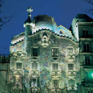 Gaudi's Casa Batllo. Photo courtesy of Tourist Office of Spain in New York