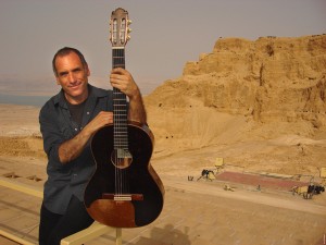 David Broza at Masada. Photo courtesy of Shahar Azran/Polaris Images.