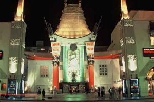 The legendary Grauman's Chinese Theatre on Hollywood Boulevard.  Photo courtesy of Los Angeles Convention and Visitors Bureau.