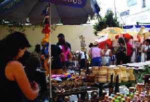 One of Havana's tourist friendly outdoor markets. Photo by June Safran