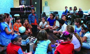 Hebrew school in the Patronato. Photo by June Safran