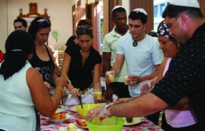 Members of Santiago de Cuba's small Jewish community. Photo by Gregory Epstein/JDC