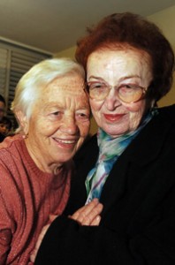 Hana Katz (left) and Klara Blaier/  Isaac Harari Courtesy of Yad Vashem