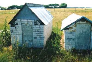 What prompted the building of these curious, gabled grave-houses? Photo courtesy of Isa Milman