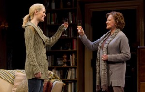 Sarah Paulson (left) and Linda Lavin. Photo by Joan Marcus