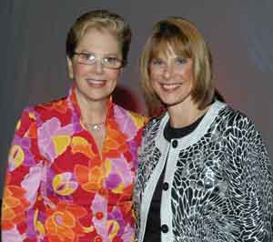 Convention cochairs (from left) Jean and Laurie Weitz.