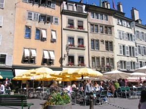 Cafés in Old Town (Photo by Esther Hecht)