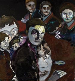 Maya Bloch's 'Eight Figures.' Image courtesy of Thierry Goldberg Gallery.