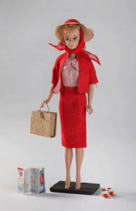 Barbie, circa 1960; the doll was created by Ruth Handler. Courtesy of Wendy Esensten.