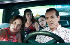 Andie MacDowell (left) and Chazz Palminteri (right) in 'Mighty Fine.'