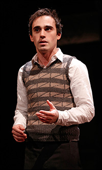 Ari Brand as Asher Lev. Photo by Joan Marcus.