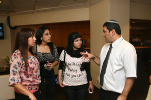 Most of the Israeli Arabs in the National Civil Service are women. Photo courtesy of the National Civil Service.