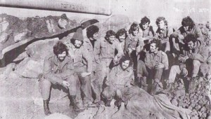 Soldiers in the north during the Yom Kippur War.  All photos courtesy of WikiCommons. 