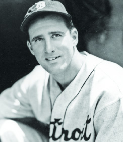 Detroit Tigers' Hank Greenberg. Rogers Photo Archive. 