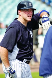 Yankees' first baseman Kevin Youkilis. Photo courtesy of the New York Yankees.