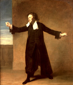 English actor Charles Macklin as Shylock, at Covent Garden, London, 1767-68. Photo from WikiCommons. 