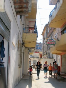 Vlore's Jews' Street. Photo by Esther Hecht.