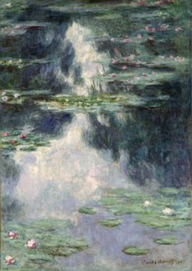 Monet's 'Pond of Water Lilies.'