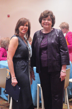Hadassah Puerto Rico President Moira Taubenfeld (left) and Greater Miami's Diane Issenberg.