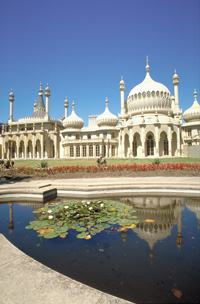 The Royal Pavilion. Photo courtesy of www.visitbrighton.com.