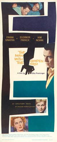 Movie poster by Saul Bass.