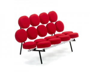 George Nelson's Marshmallow Sofa.