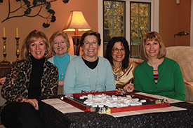 From left: Sue Pritchard, Faye Somers, Arlene Marron and Marcy Abloeser.