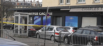 The Hyper Cacher market in France. 