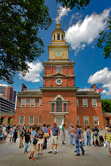Independence Hall. Photo by G. Widman for Visit Philadelphia. 
