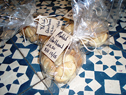 Mahlab shortbread at Honey & Co.