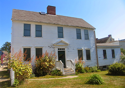 The Shapiro House at Strawberry Banke in Portsmouth. Photo by Esther Hecht.