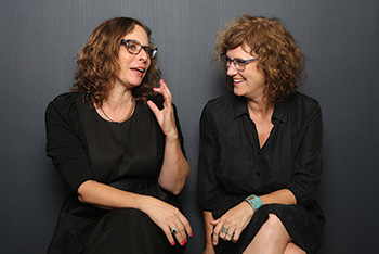 Yifat Anzelevich (left) and Anat Shperling.