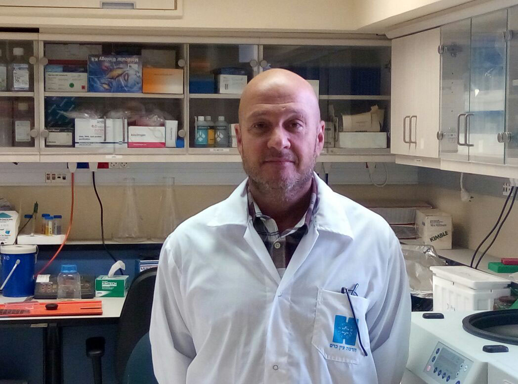 Eyal Mishani heads research and development at Hadassah Medical Organization.