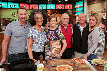 Pati Jinich (center) on ABC's 'The Chew.'