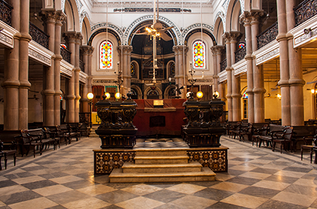 Kolkata's 133-year-old Maghen David Synagogue.