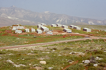The moshav in 1972.