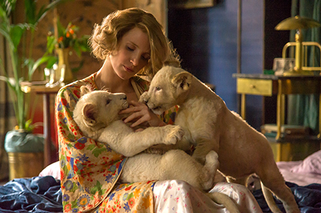 4101_D009_03963_R Jessica Chastain stars as Antonina Zabinski in director Niki Caro's THE ZOOKEEPER'S WIFE, a Focus Features release. Credit: Anne Marie Fox / Focus Features