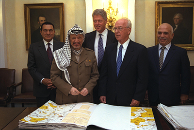 The Oslo Accords of 1993 and 1994 set forth a negotiating framework and identified permanent-status issues. 