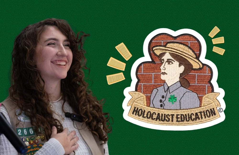 How One Girl Scout Is Shining a Light on the Holocaust
